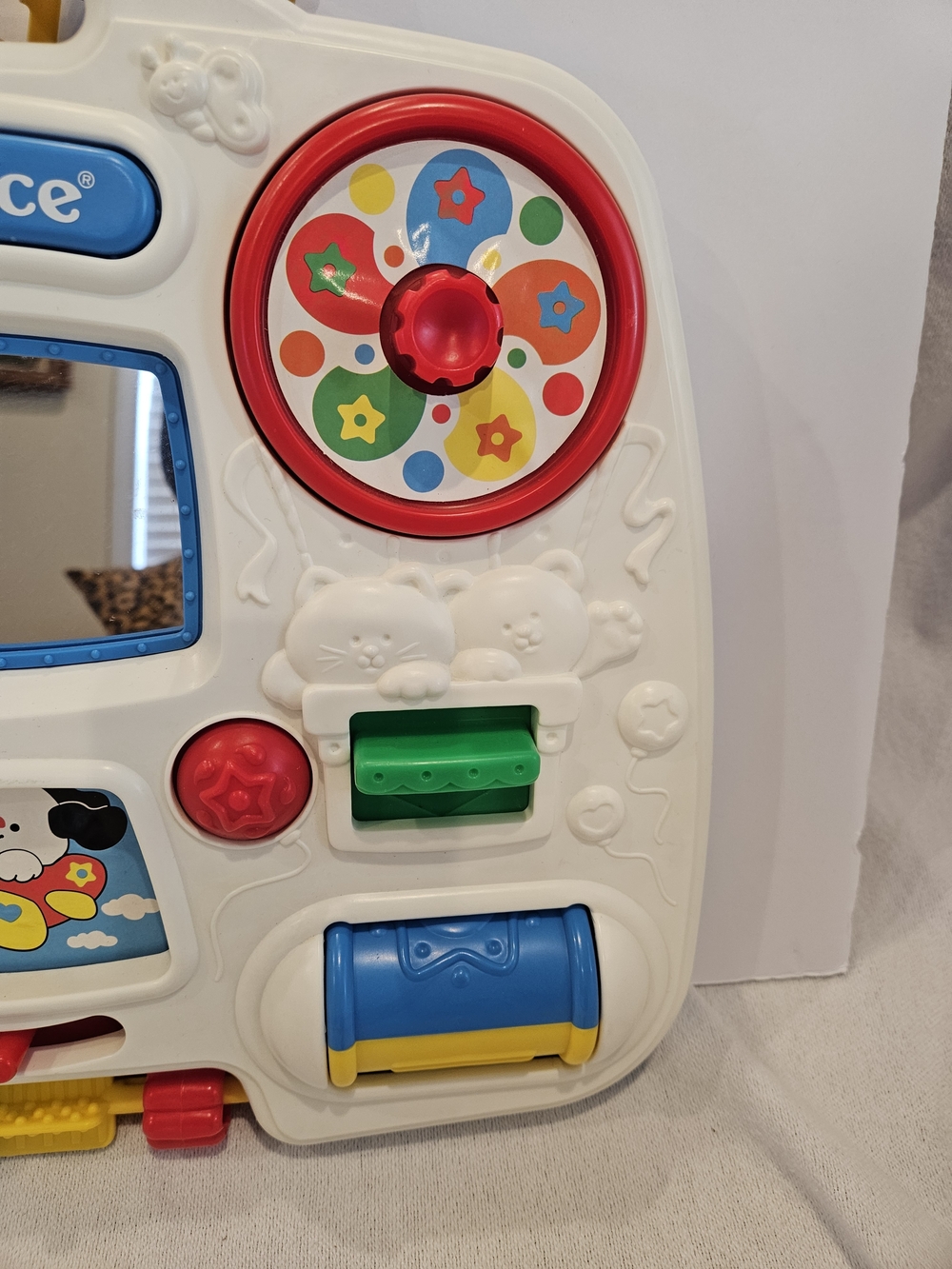 Vintage '93 Fisher-Price "Busy Box" Activity Center (Attaches to Crib / Playpen) - Picture 4 of 6